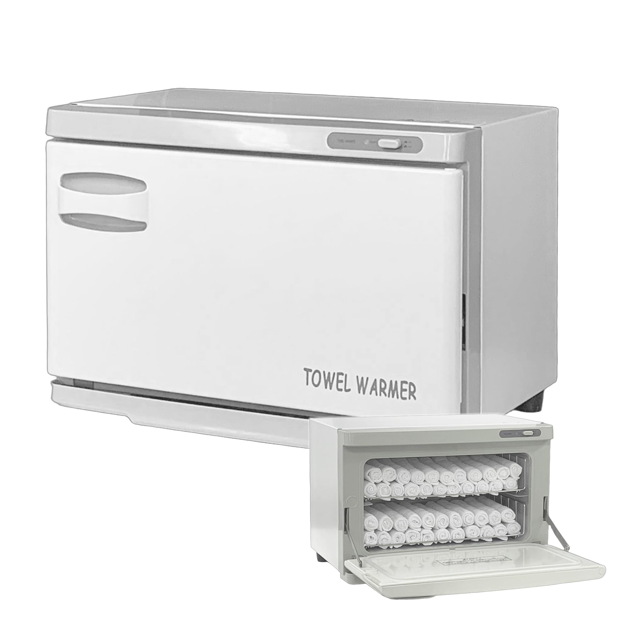 Amazon | タオルウォーマー TW-12F ホワイト 前開き 12L ホットキャビ