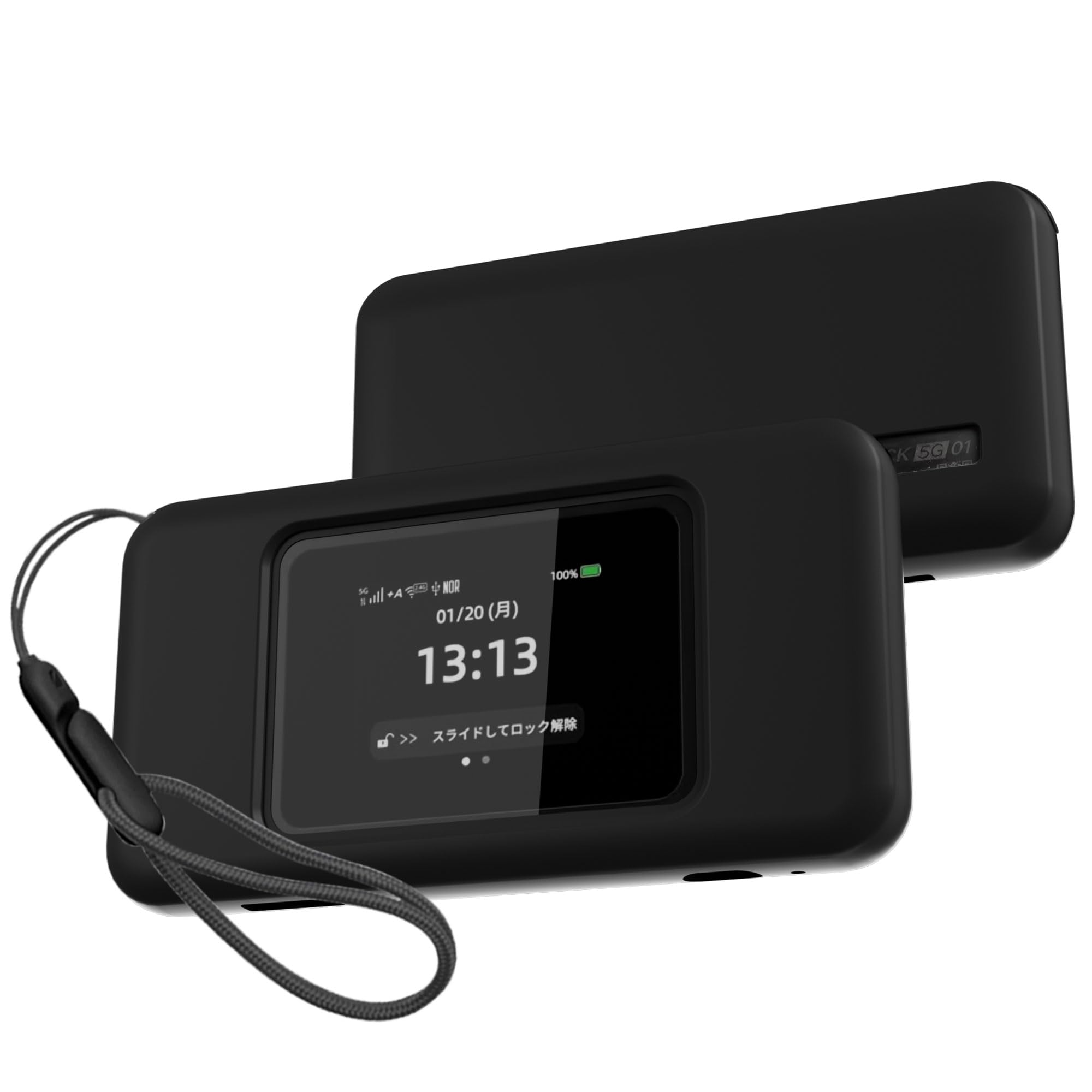 Amazon | au/UQ Speed Wi-Fi 5G 01 用 ケース【YXHH】Speed Wi-Fi 5G