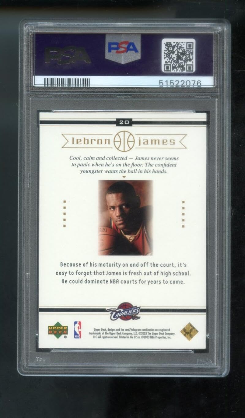 Amazon.com: 2003-04 Upper Deck Box Set #20 Lebron James ROOKIE RC
