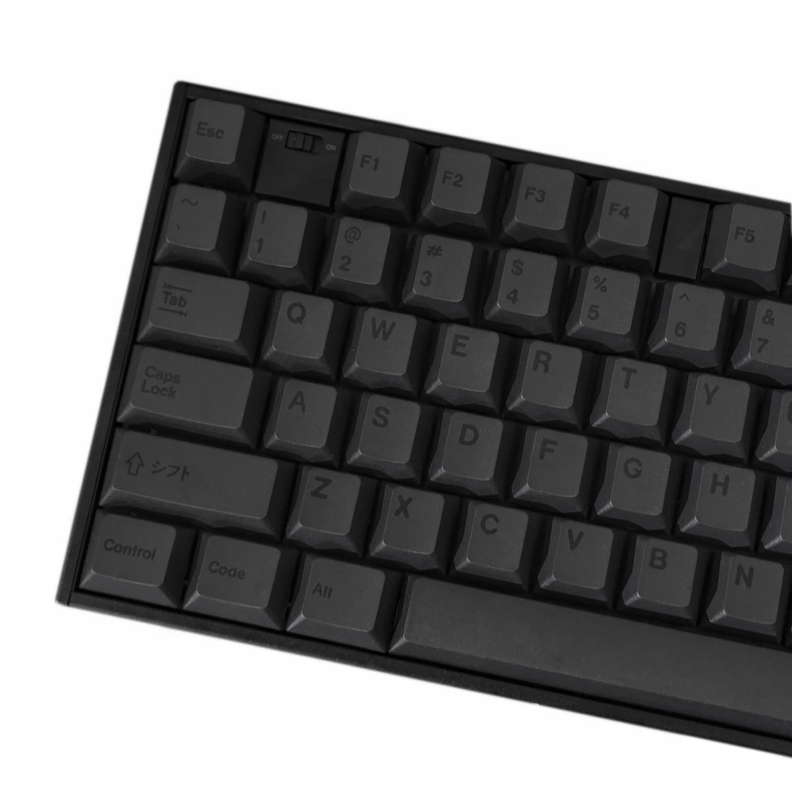 Amazon | PBT キーキャップ 60% - ブラック 142キー キーキャップ