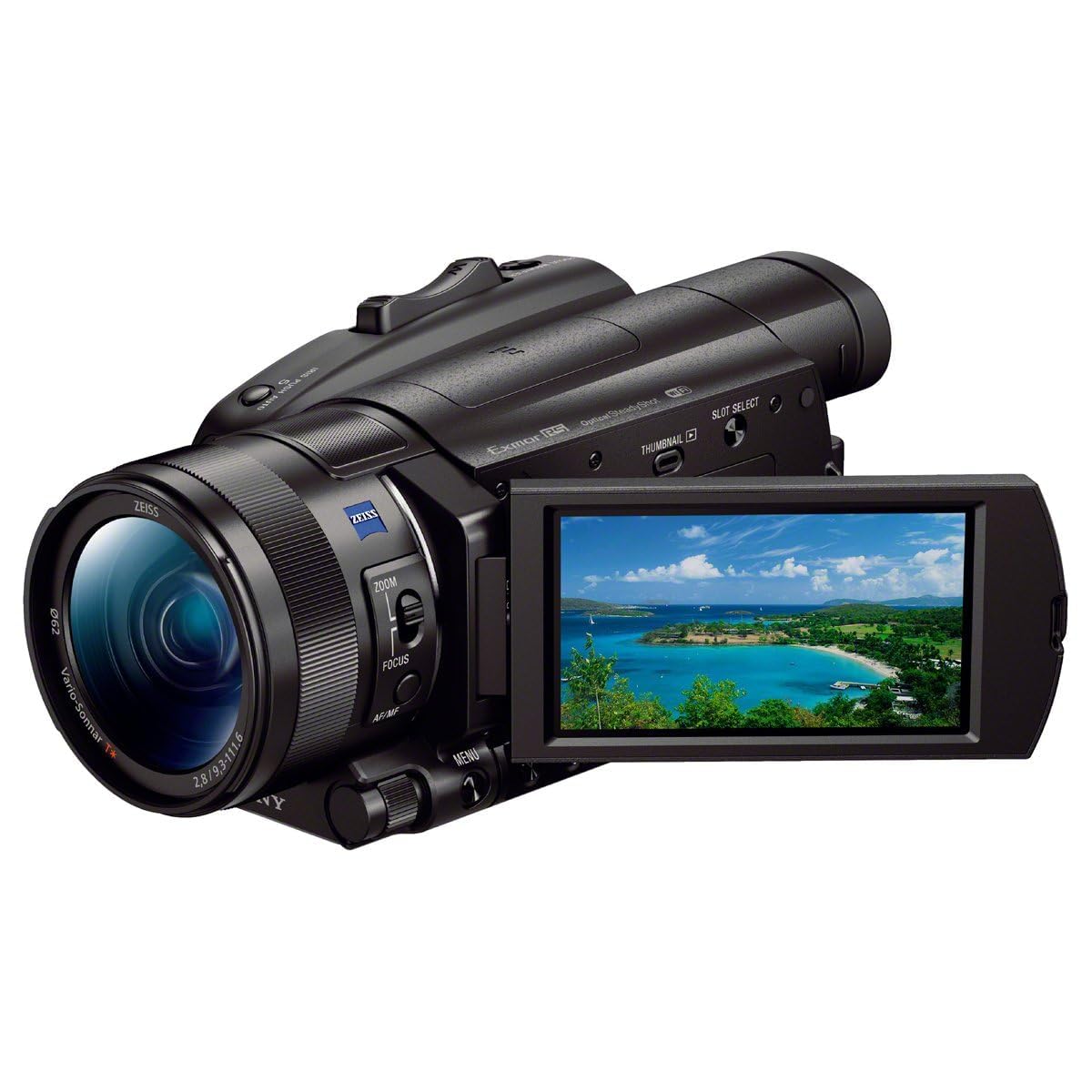 Amazon.co.jp: Sony 4K Video Camera Handycam FDR-AX700 Black 12x