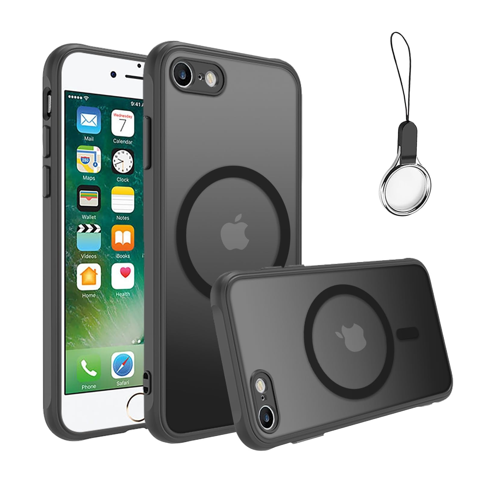 Amazon.co.jp: iPhone SE3/SE2/SE/8/7 ケース Magsafe対応マグネット