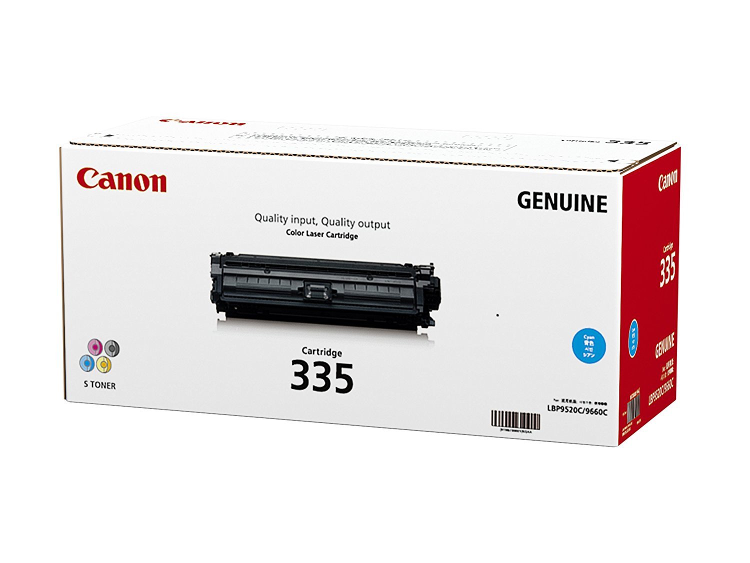 Amazon.co.jp: CANON トナーカートリッジ335 シアン 純正品 : パソコン