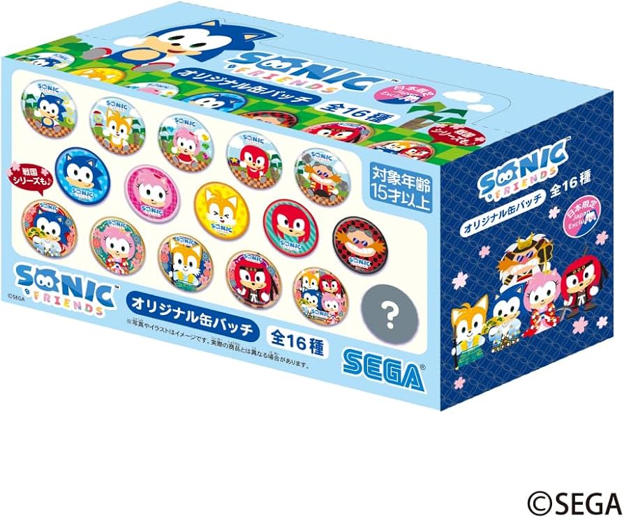 Amazon | セガフェイブ（SEGA Fave） SONIC＆FRIENDS オリジナル缶