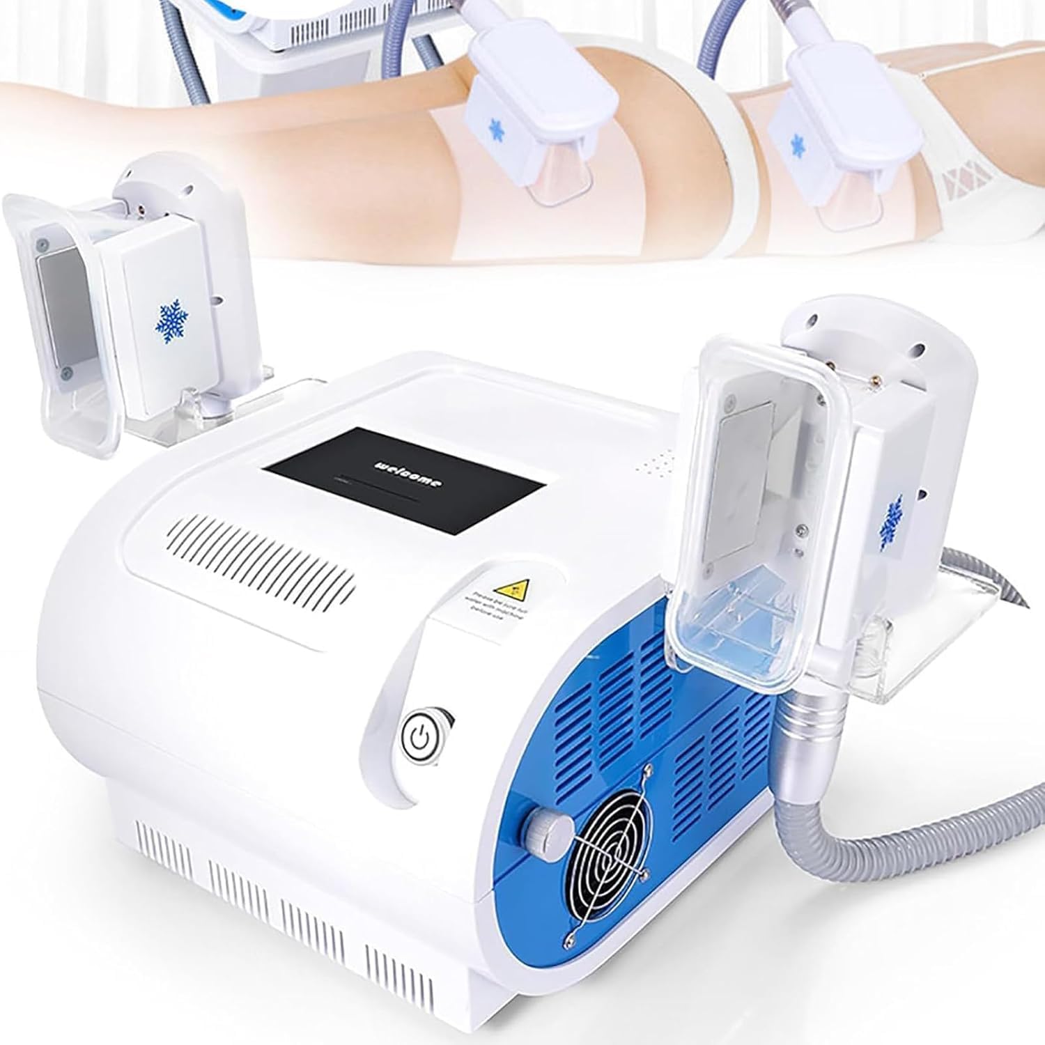 Amazon.co.jp: WJW 業務用水冷式クライオ脂肪冷却冷凍マシン