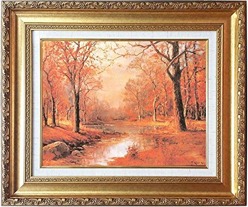 10月の朝 ロバート・ウッド M15風景画 油絵複製画（キャンパス