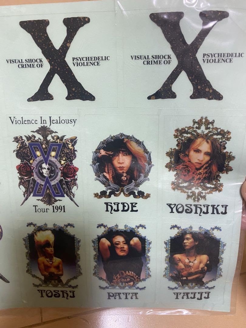 Amazon.co.jp: X エックス X JAPAN エックスジャパン ステッカー