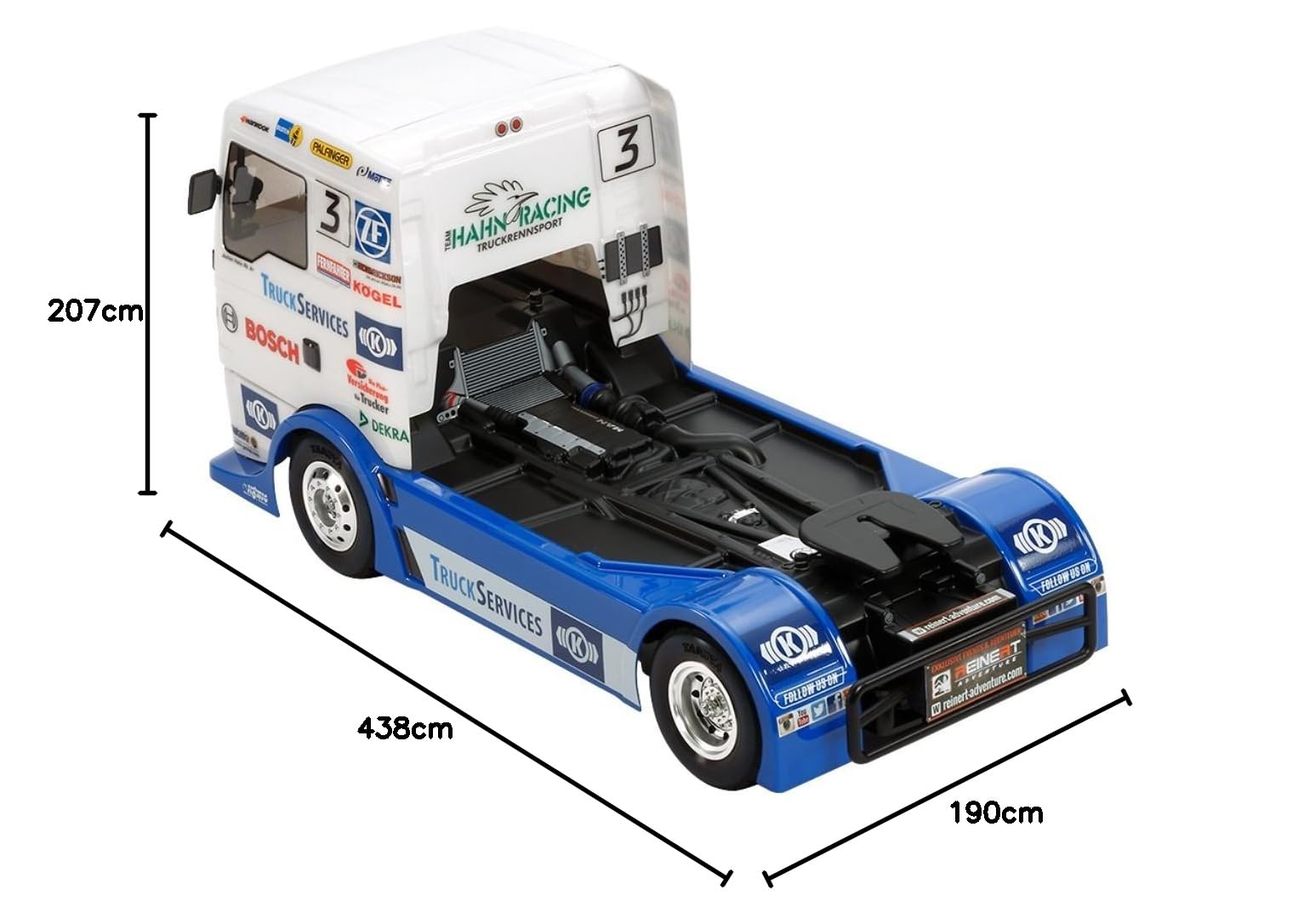 Amazon.co.jp: タミヤ 1/14 電動RCカーシリーズ No.632 RC TEAM HAHN