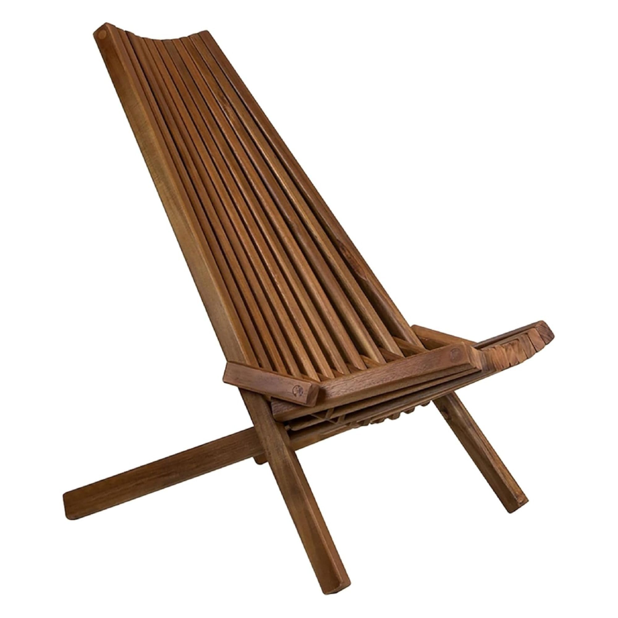 Amazon.com: Melino Wooden Folding Tamarack Chairs, FSC Certified