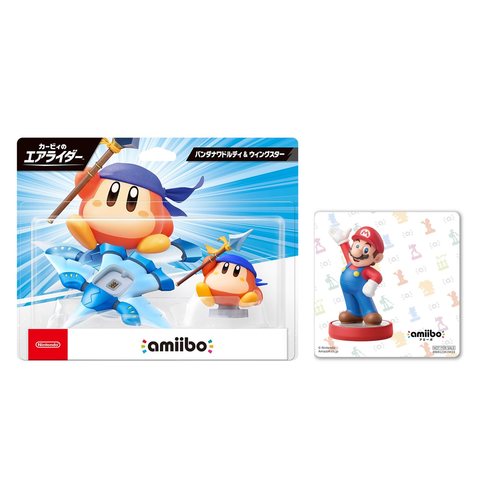 Amazon.co.jp: amiibo バンダナワドルディ&ウィングスター(カービィの