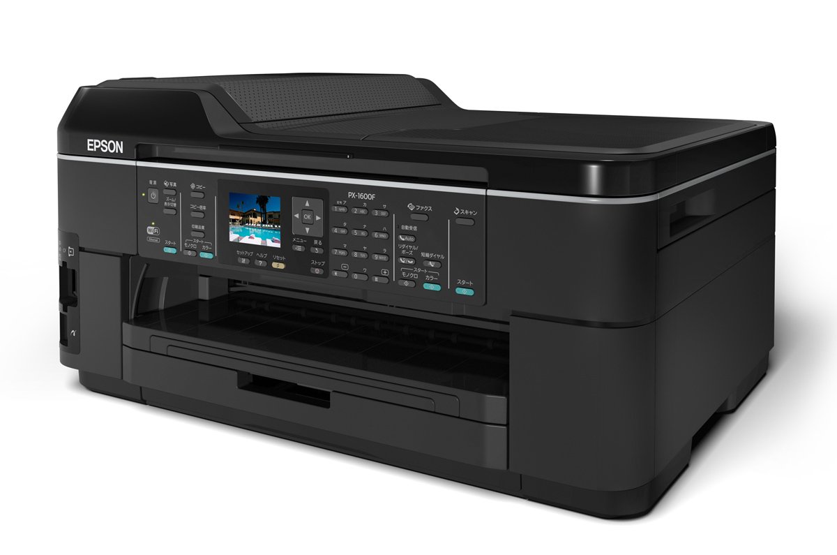 Amazon.co.jp: EPSON A3インクジェットFAX複合機 PX-1600F A3ノビ対応