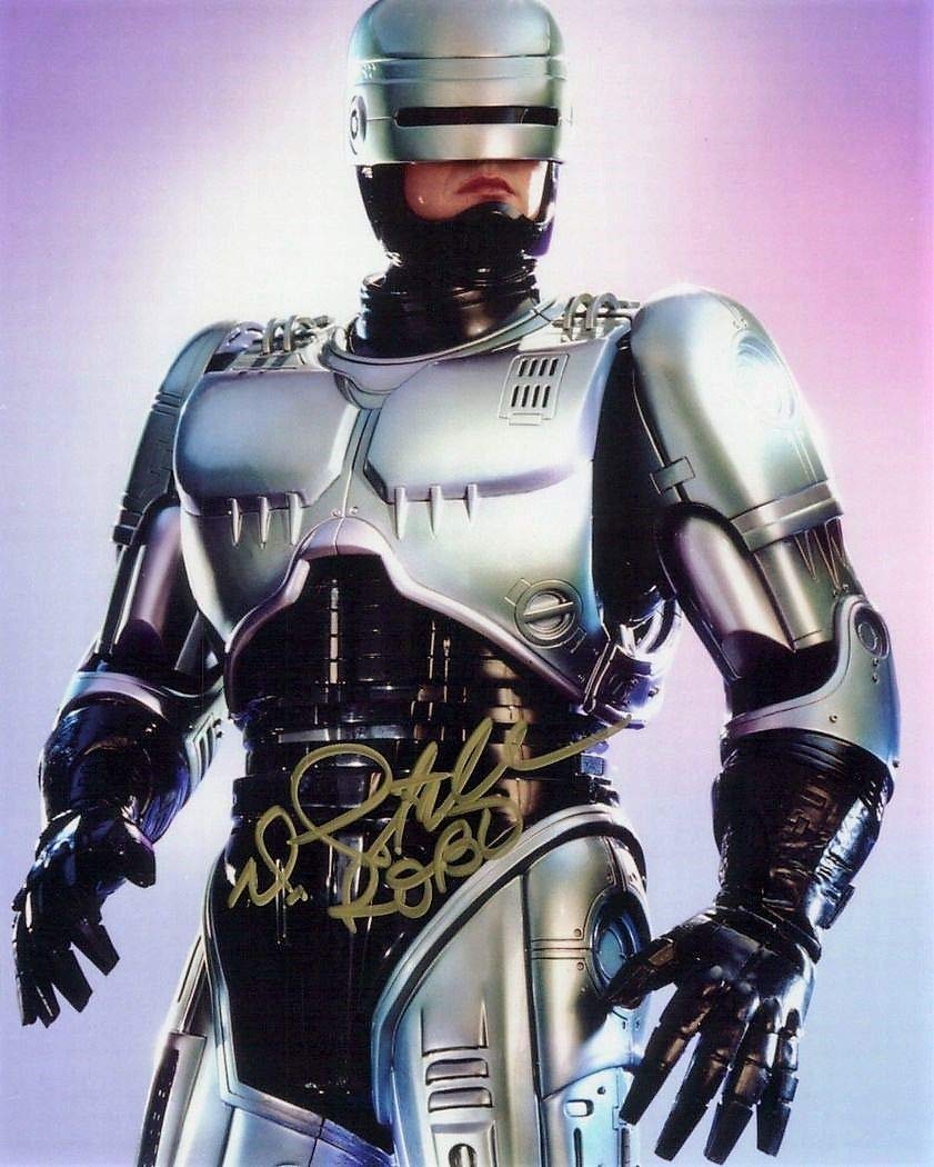 Amazon.co.jp: ◇直筆サイン ◇ロボコップ ◇ROBOCOP ◇ピーター