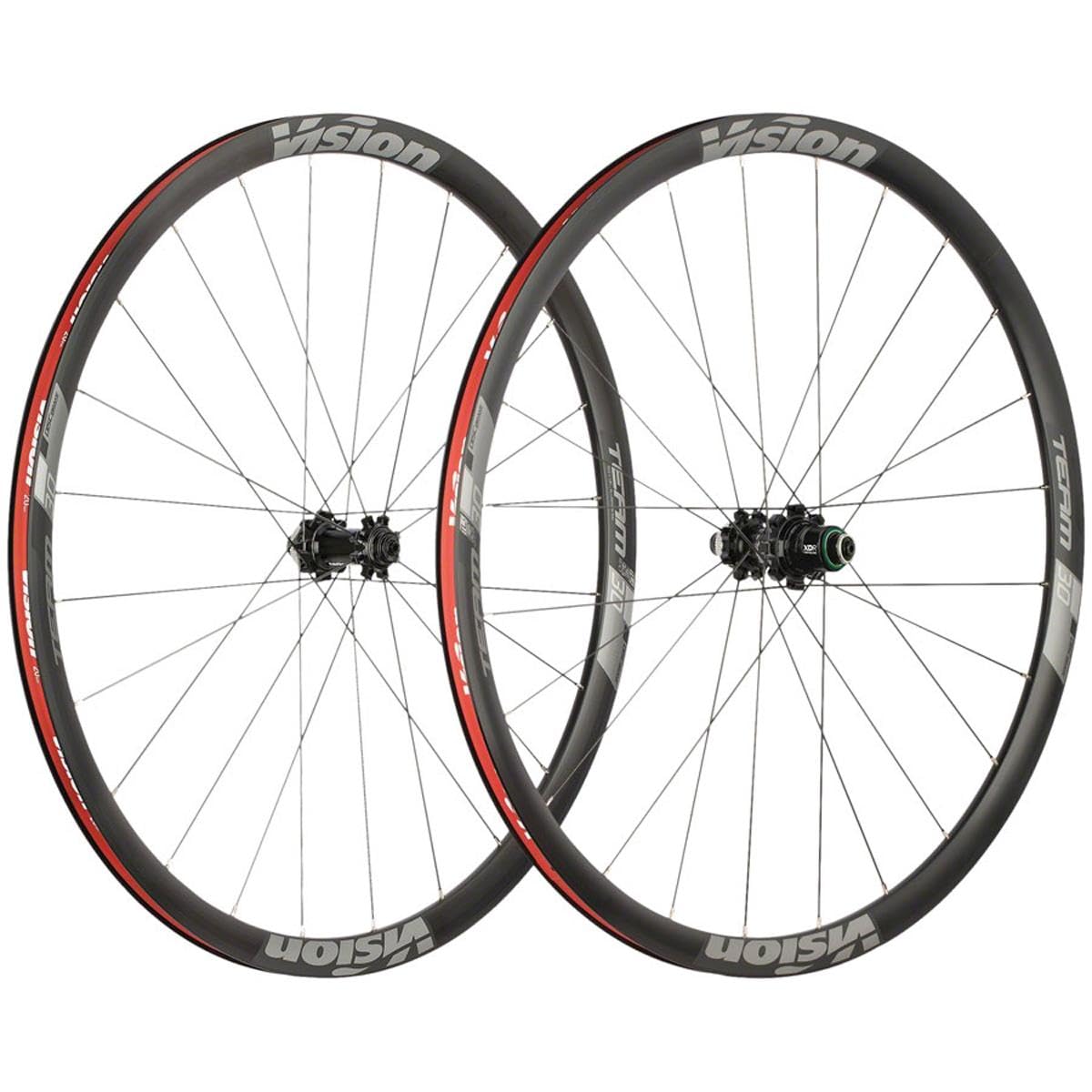 Amazon.com : VISION Team 30 Aluminum Wheelset 700c 12x100/142mm
