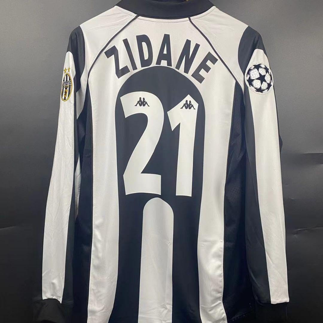 Amazon.co.jp: 97-98ユベントスジダンのユニフォーム026 : スポーツ