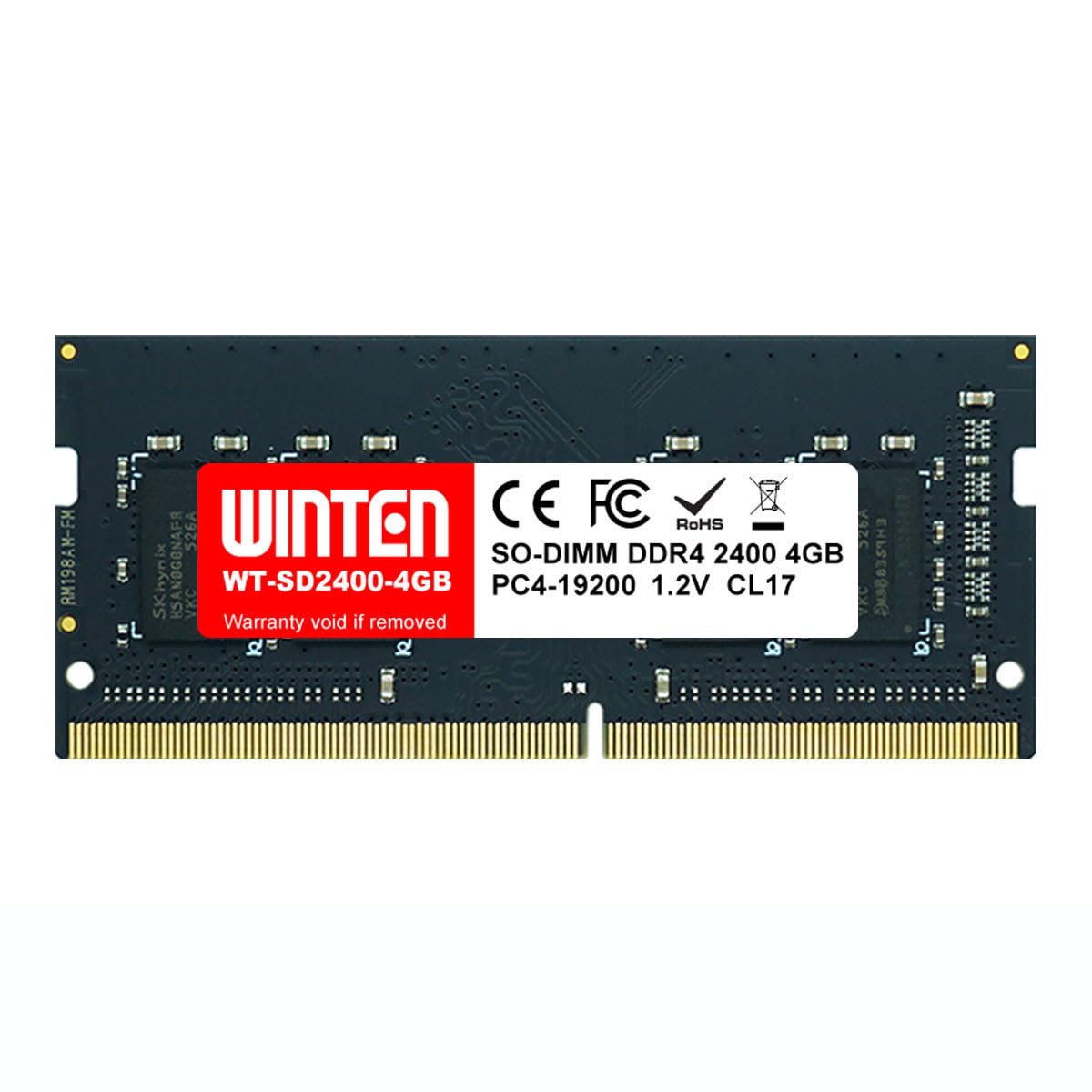 Amazon.co.jp: WINTEN ノートPC用メモリ DDR4-2400 4GB 260Pin CL17