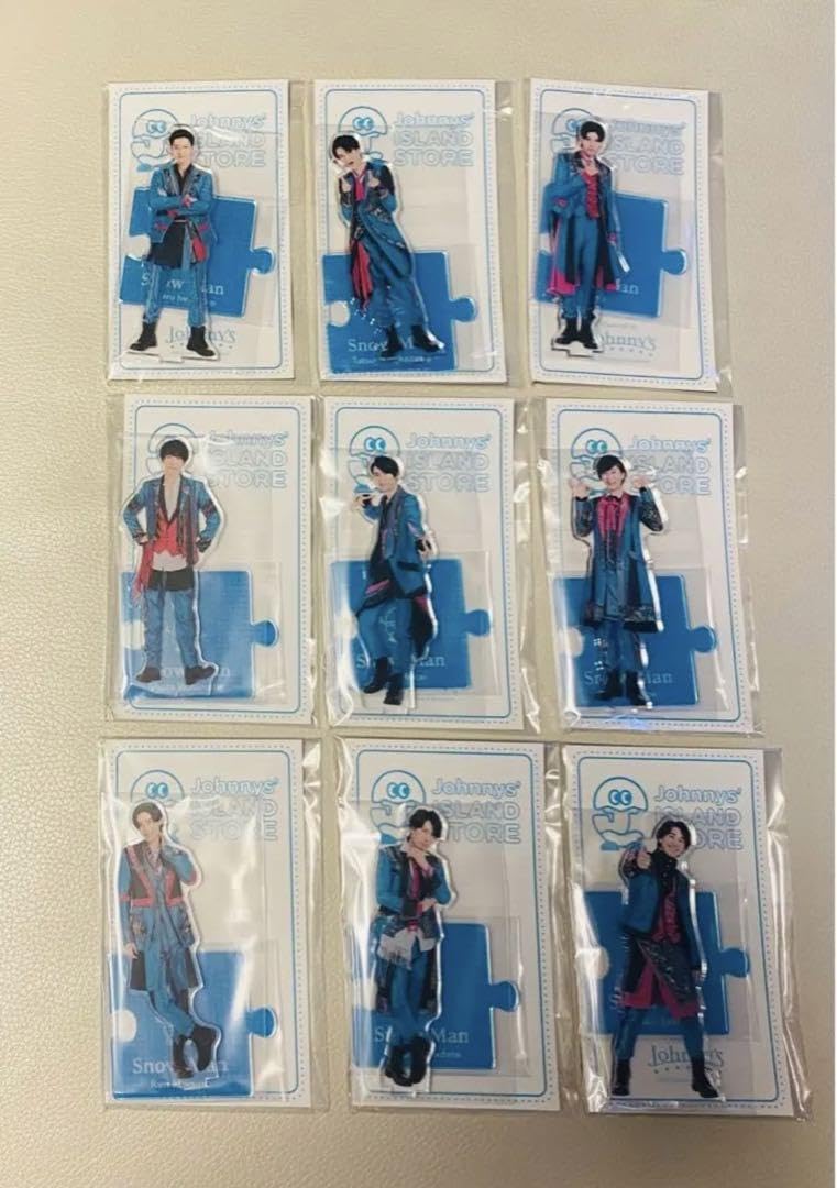 Snow Man アクスタ 第3弾全種セット 【公式通販】