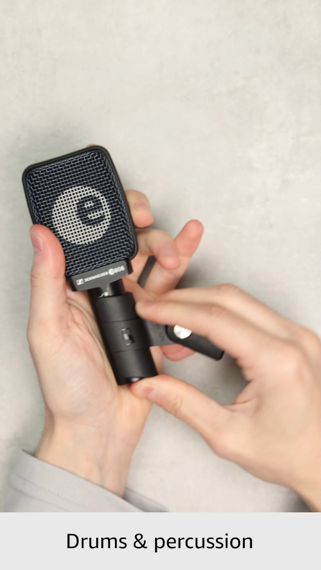 Amazon.com: Sennheiser Pro Audio E906 Microphone, black : Musical