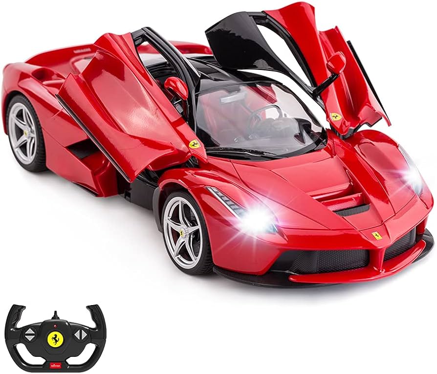 Amazon.co.jp: RASTAR RC Car | 1/14 Scale Ferrari LaFerrari Radio