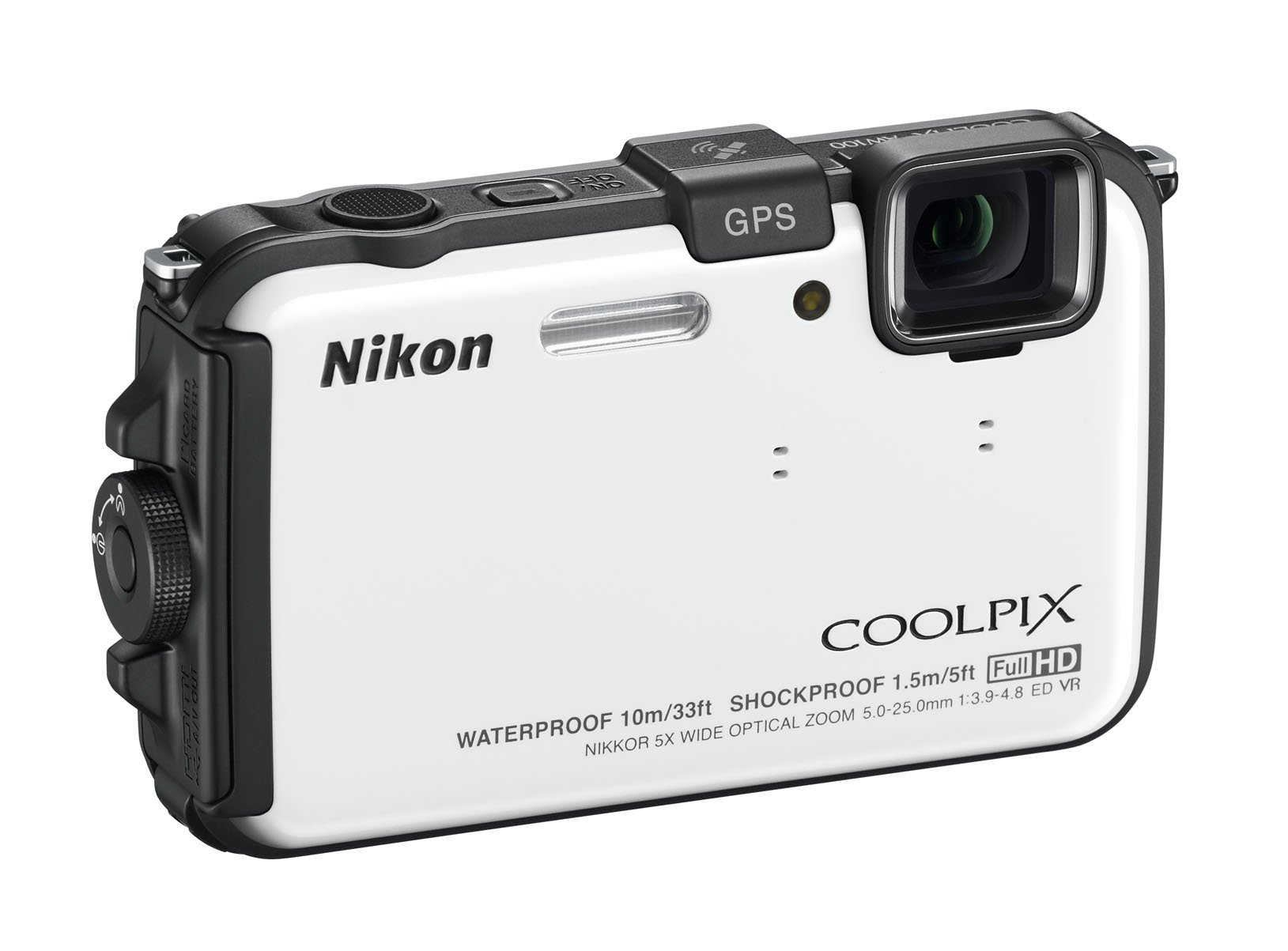 Amazon.co.jp: Nikon AW100 COOLPIX Digital Camera Natural White