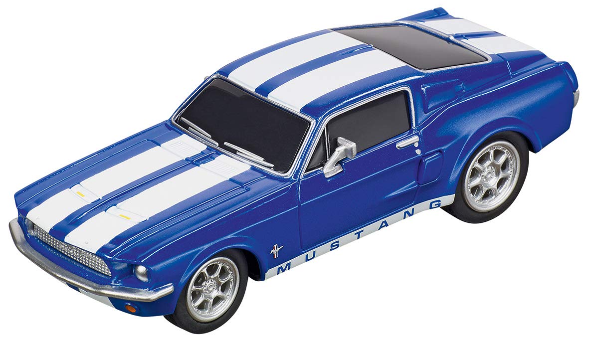 Amazon.com: Carrera 64146 Ford Mustang '67 Racing Blue GO Analog