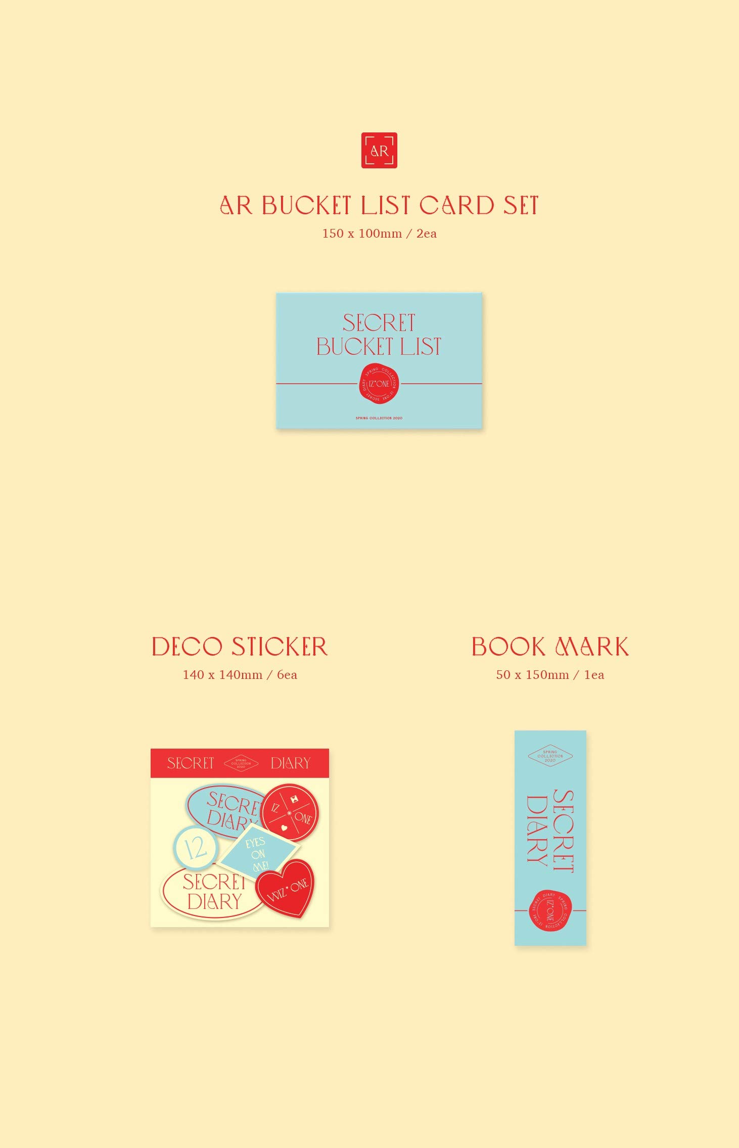 Amazon.co.jp: IZ*ONE SECRET DIARY PHOTOBOOK PACKAGE(輸入盤) : IZ