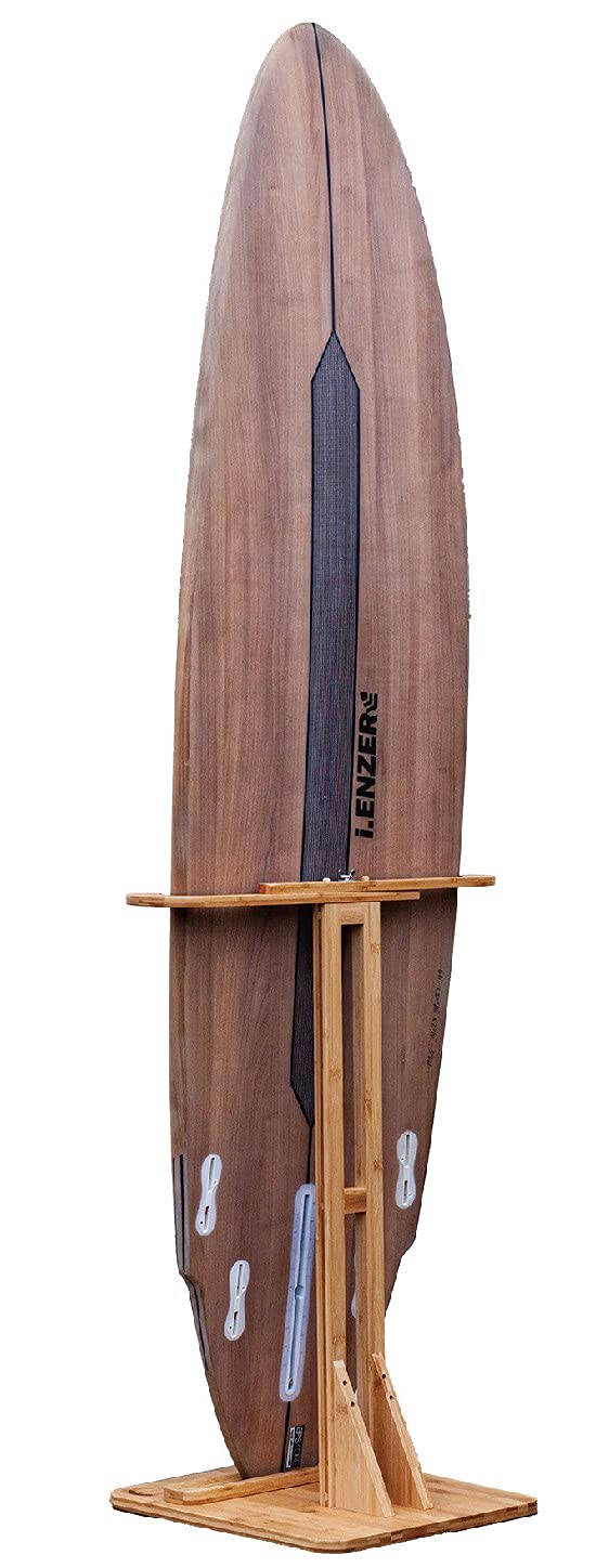 Amazon.co.jp: サーフボードラック バンブースタンド 縦置き