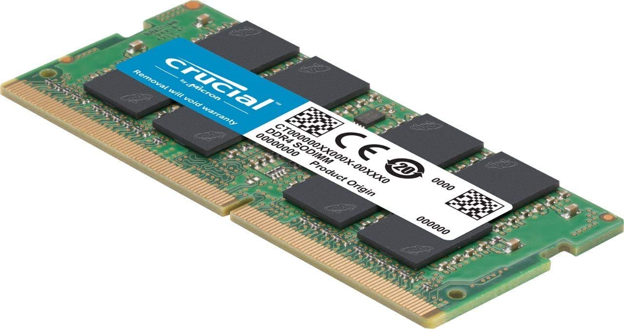 Crucial Memory Bundle with 32GB (2x16GB) DDR4 PC4-21300 2666MHz DR