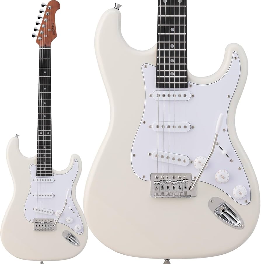 Amazon | BUSKERS BST-Standard GWT ストラトキャスタータイプ ロース