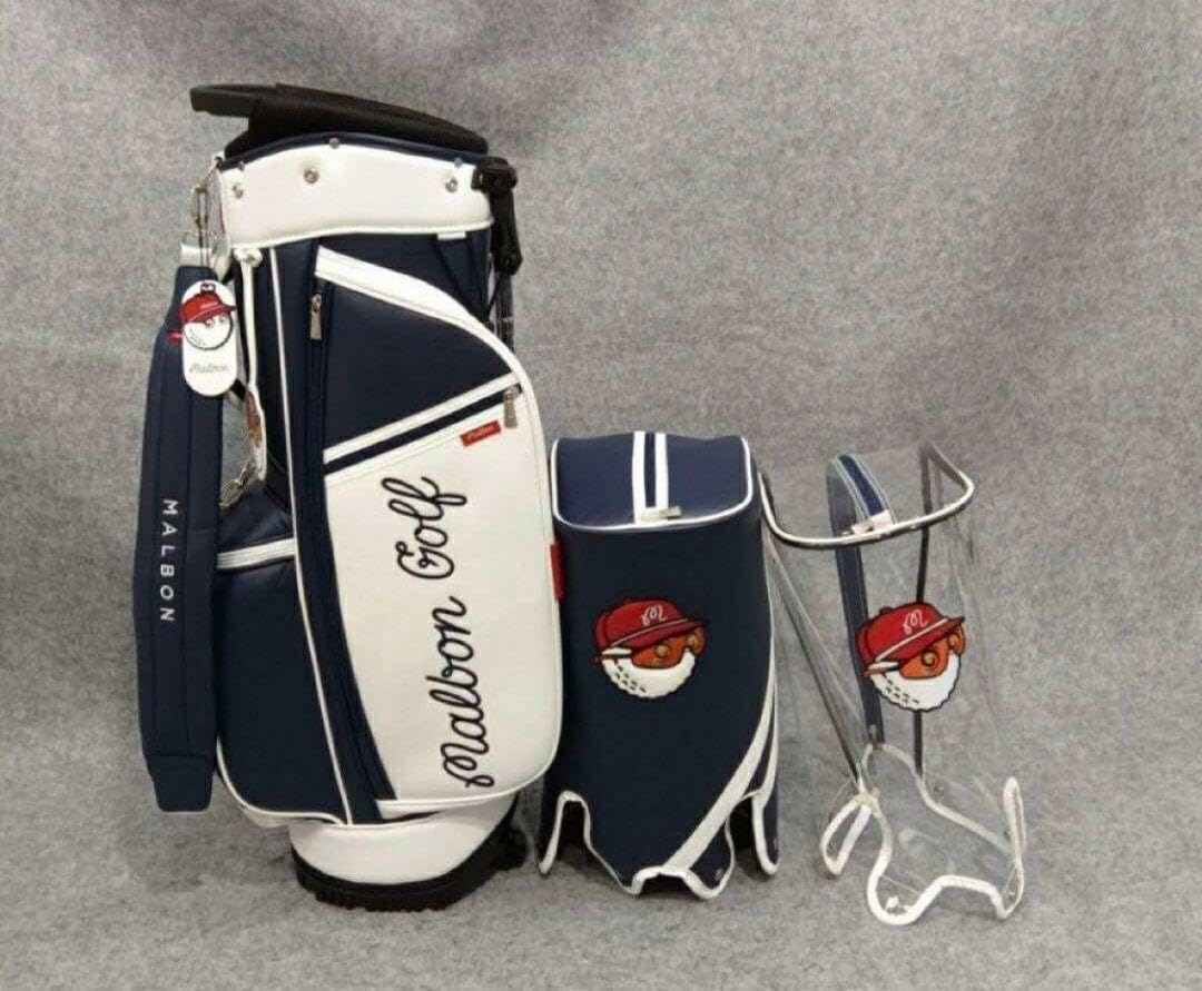 Amazon | マルボンゴルフ malbon キャディバッグ スタンド型バッグ