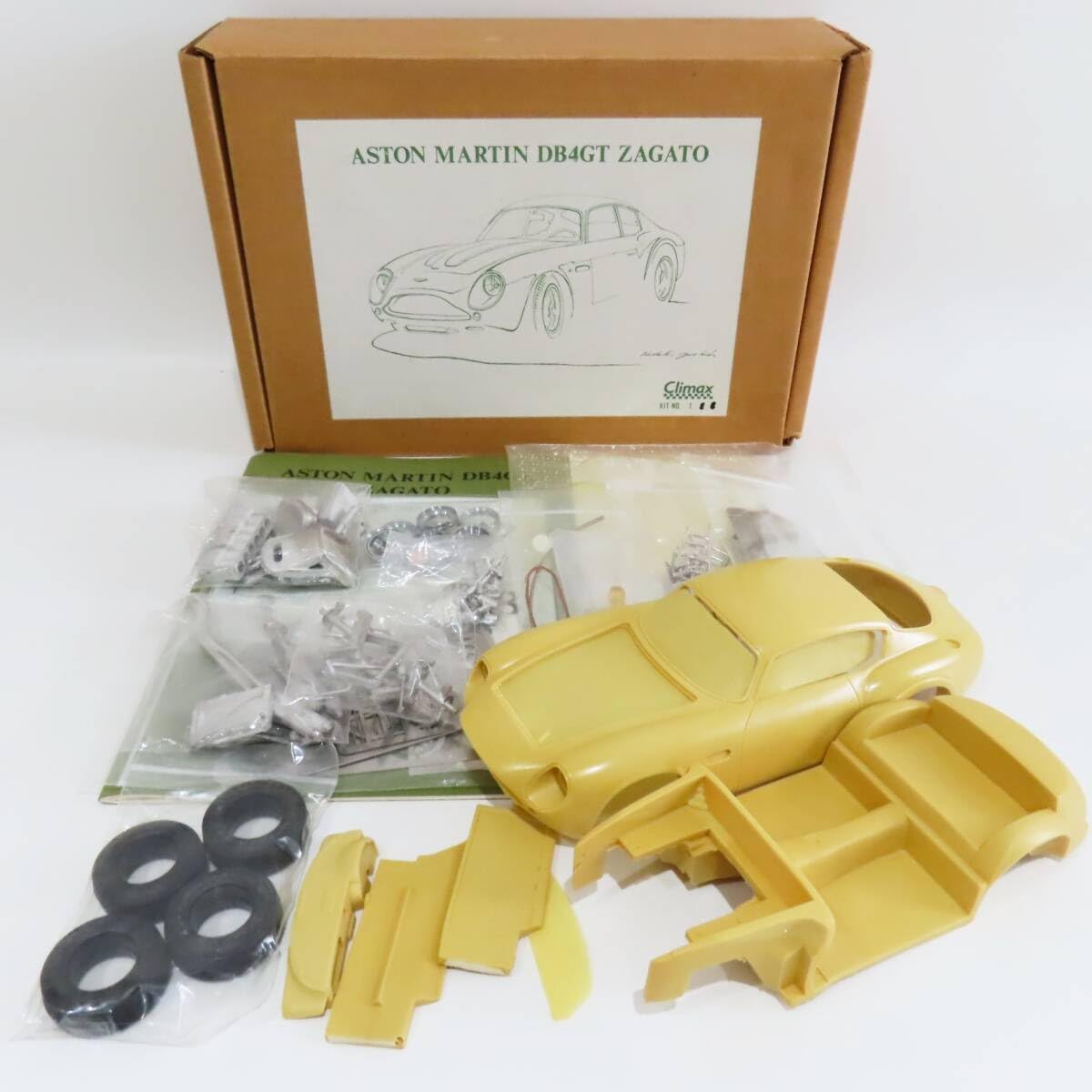 Amazon.co.jp: M08-C25 CLIMAX 1/24 ASTON DB4GT ZAGATO