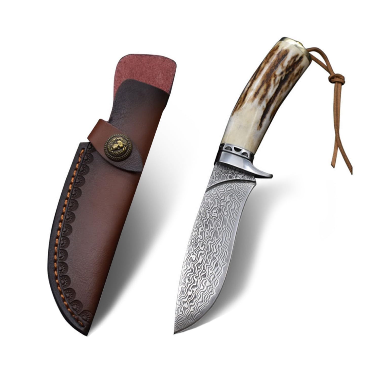 Amazon.co.jp: Irai Utaki シースナイフ アウトドアナイフ 【逐鹿