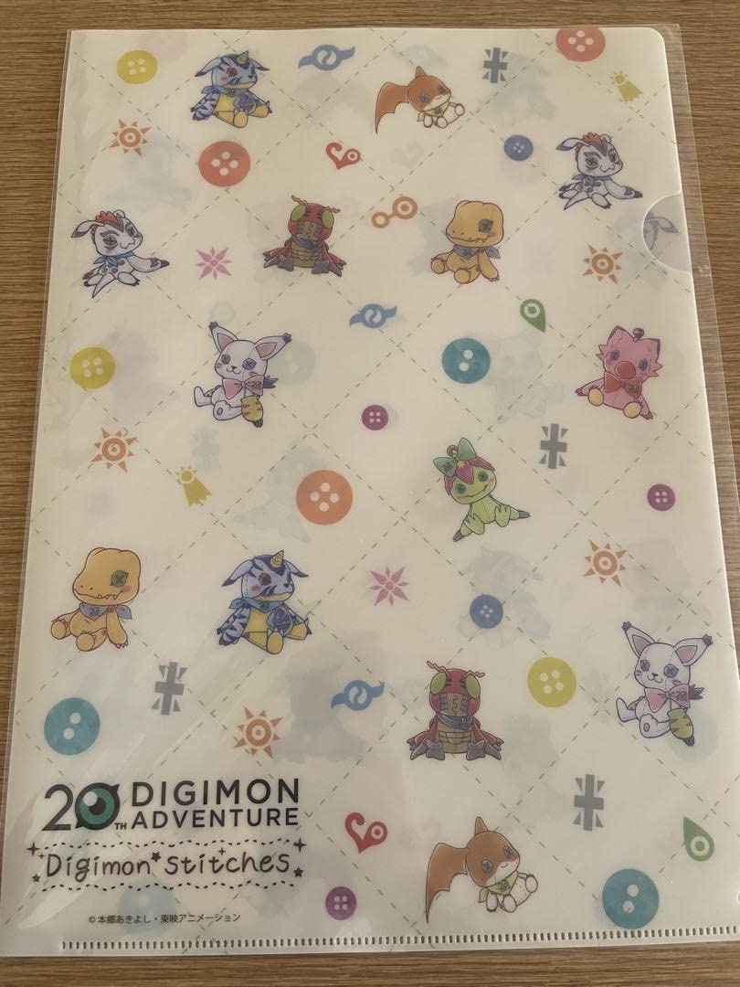 デジモン 映画クリアファイル まとめ売り 20周年記念 デジモン 映画