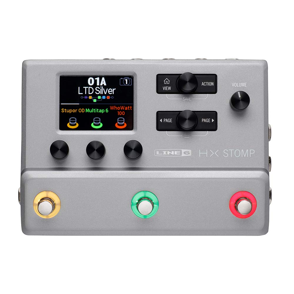 Amazon | LINE6 HX Stomp Silver ギター・プロセッサー HELIXシリーズ