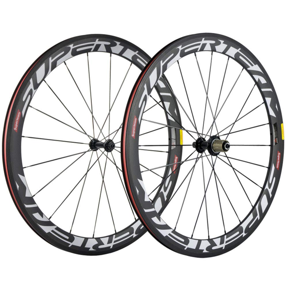 Amazon | SUPERTEAM 50mm クリンチャ ーホイールセット700c 23mm