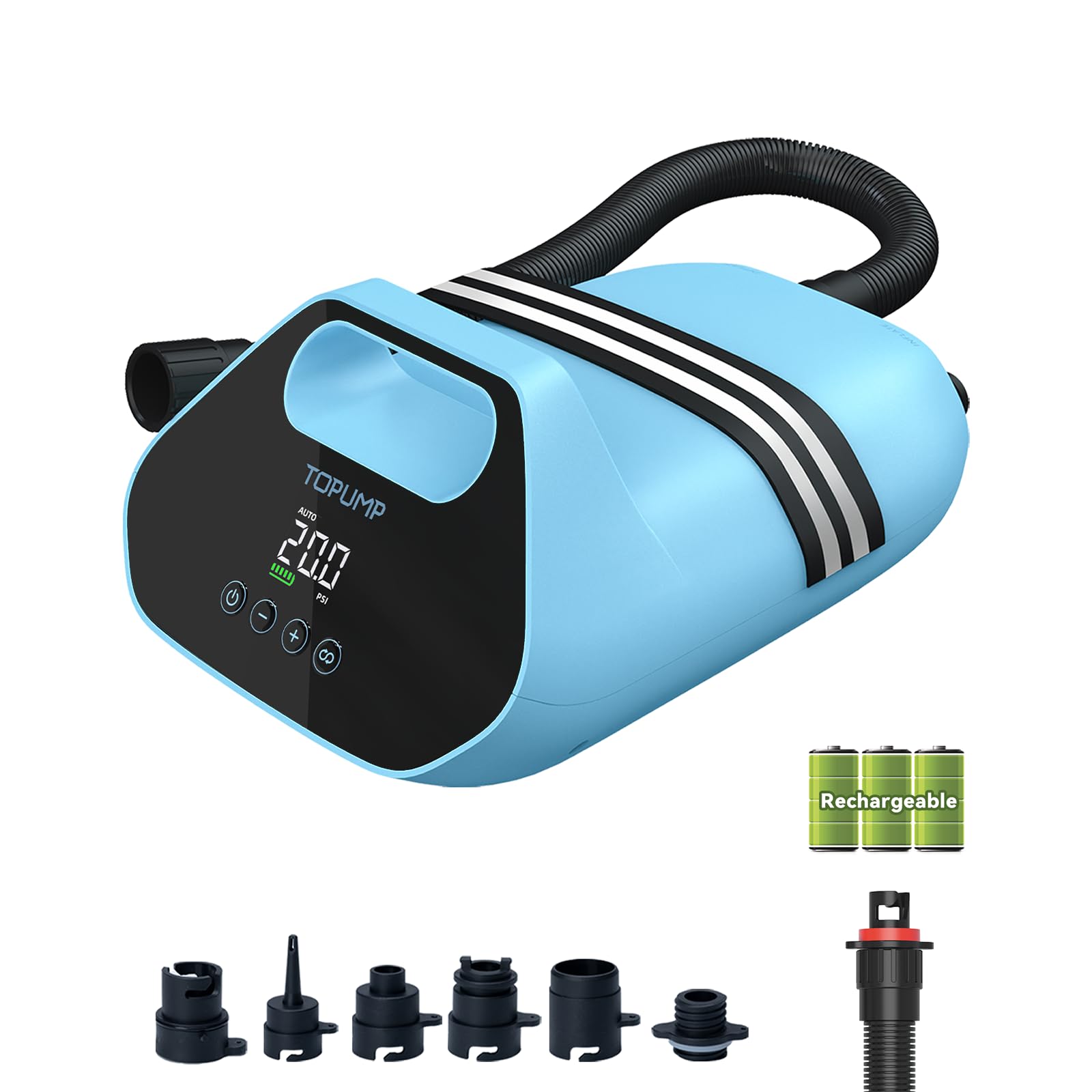 Amazon.com : TOPUMP 20PSI Electric Paddle Board Pump TPS300 - High