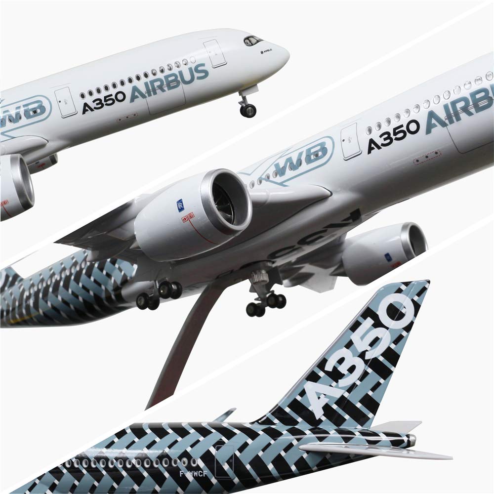 Amazon.com: 24-Hours 18” 1:142 Airplane Model Aisbus 350 XWB Plane