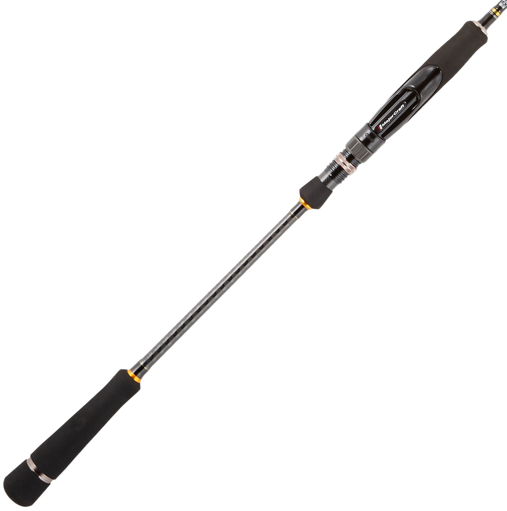 Amazon | メジャークラフト 釣り竿 スピニングロッド 3代目 クロ