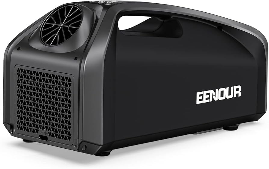 Amazon | EENOUR ポータブルエアコン QN750 デュアル換気システム 冷房