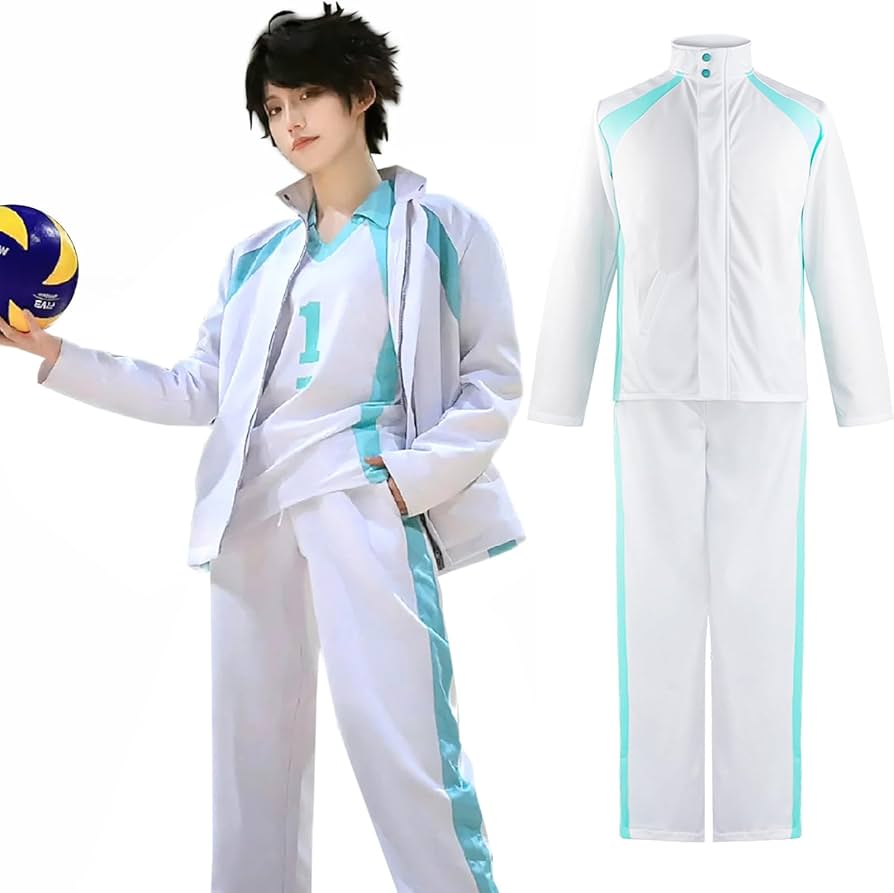 Amazon.co.jp: [NOKIJP] 青葉城西 コスプレ衣装 ジャージ ユニフォーム