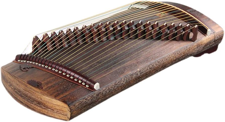 Amazon.co.jp: 31 インチ古箏 21 弦ミニ古箏、初心者が弦楽器を練習