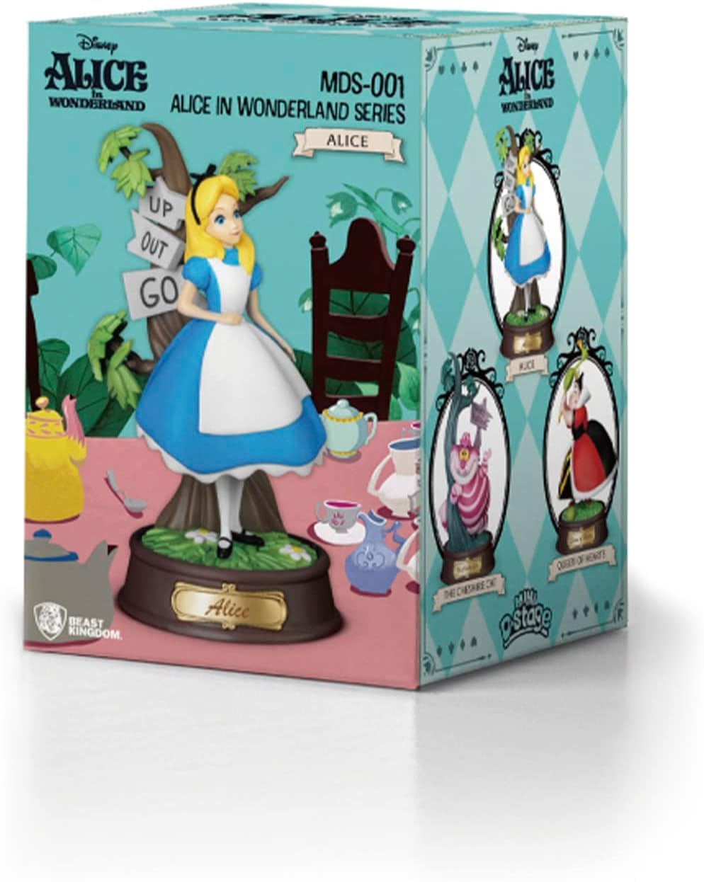 Amazon.co.jp: Beast Kingdom ミニジオラマ Stage-001-不思議の国の