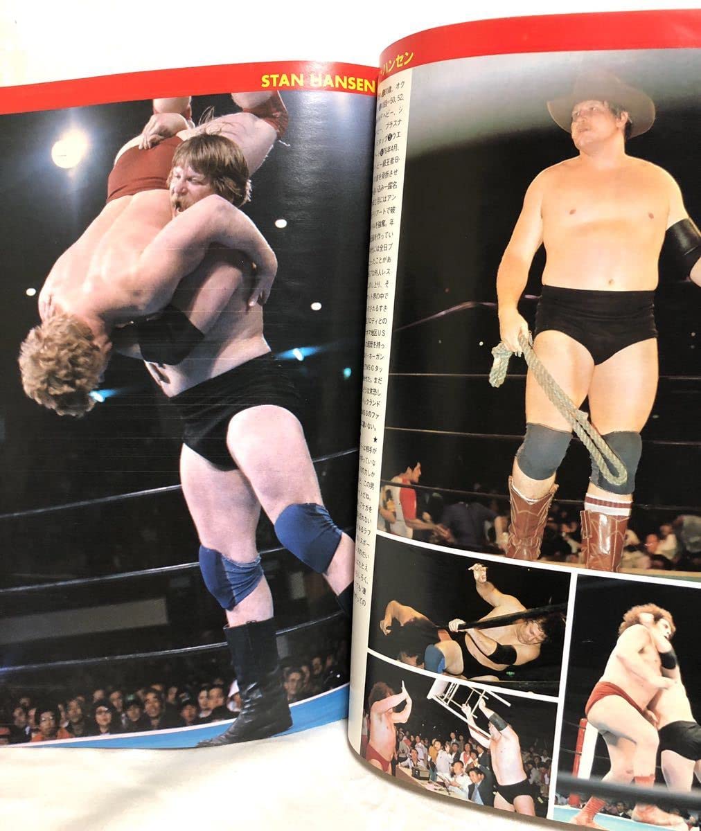 Amazon.co.jp: 貴重激レアTHE DIRECTORY OF トップレスラー 81人昭和56