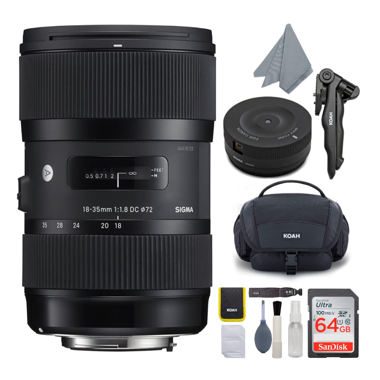 Amazon.com : Sigma 18-35mm F1.8 Art DC HSM Lens for Canon DSLR