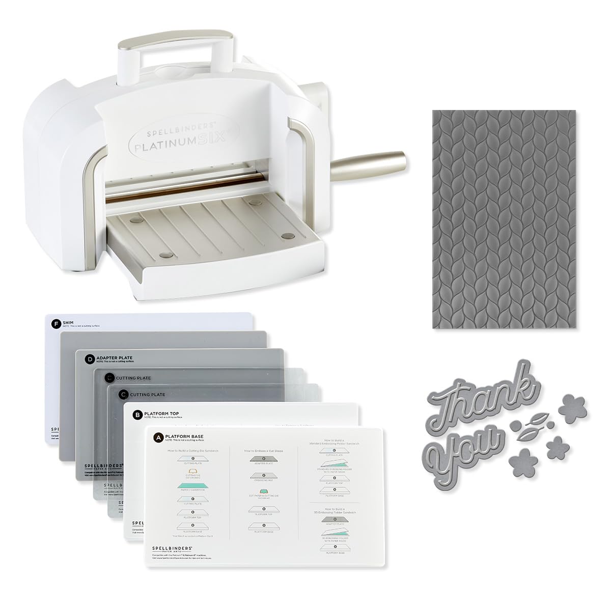 Amazon.com: Spellbinders Platinum Die Cutting and Embossing