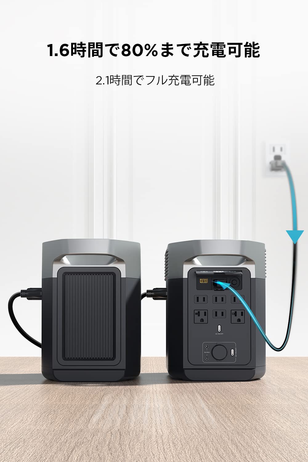 Amazon.co.jp: EcoFlow DELTA 2ポータブル電源+ DELTA 2専用エクストラ