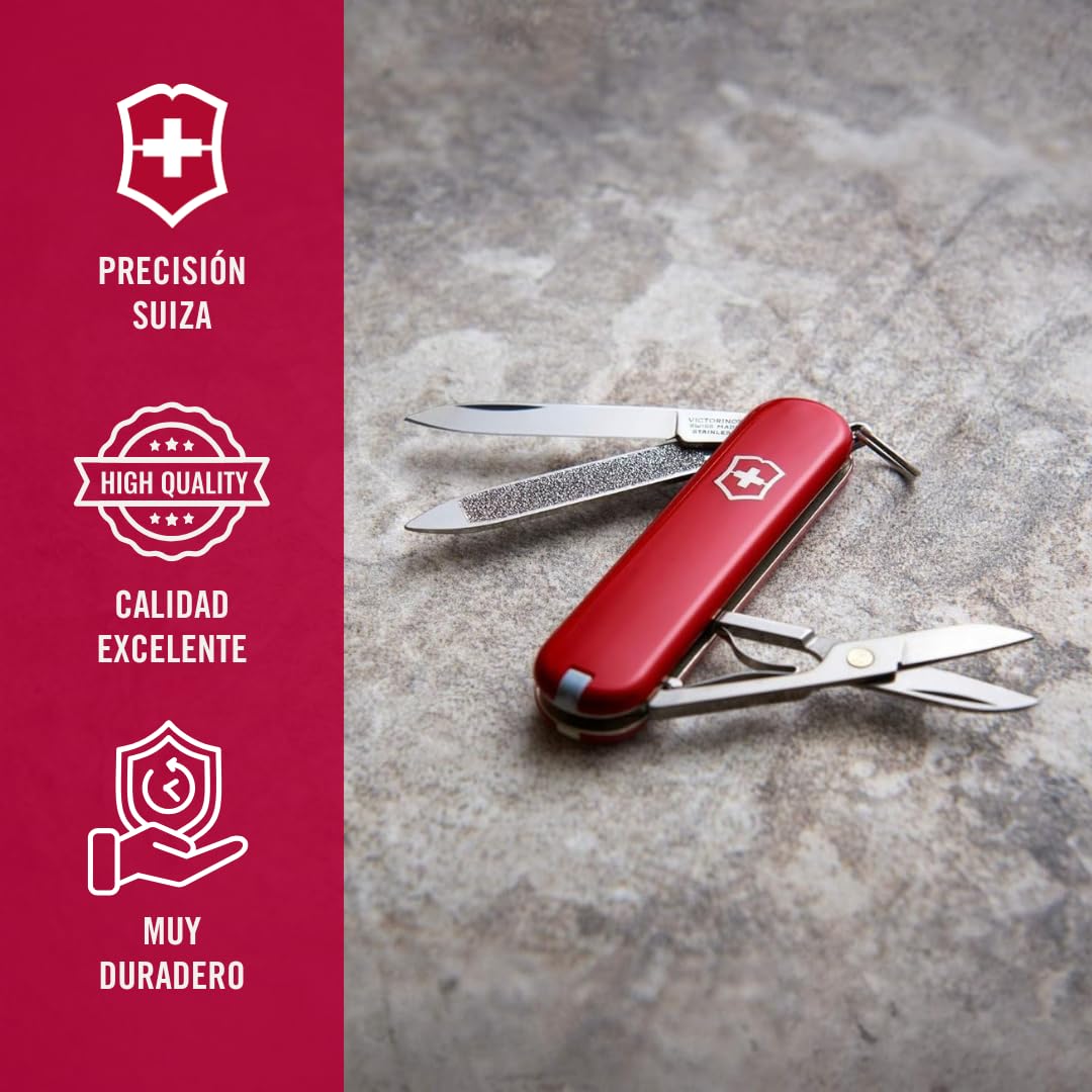Amazon.com : Victorinox Classic SD Red - Swiss Army Pocket Knife