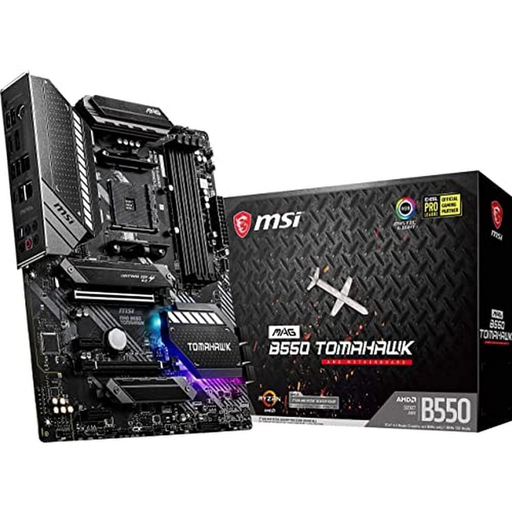Amazon | MSI MAG Tomahawk AMD B550 ソケット AM4 ATX DDR4-SDRAM