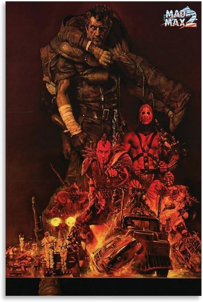 Amazon.co.jp: マッドマックス2 ロードウォリアー 映画プリント