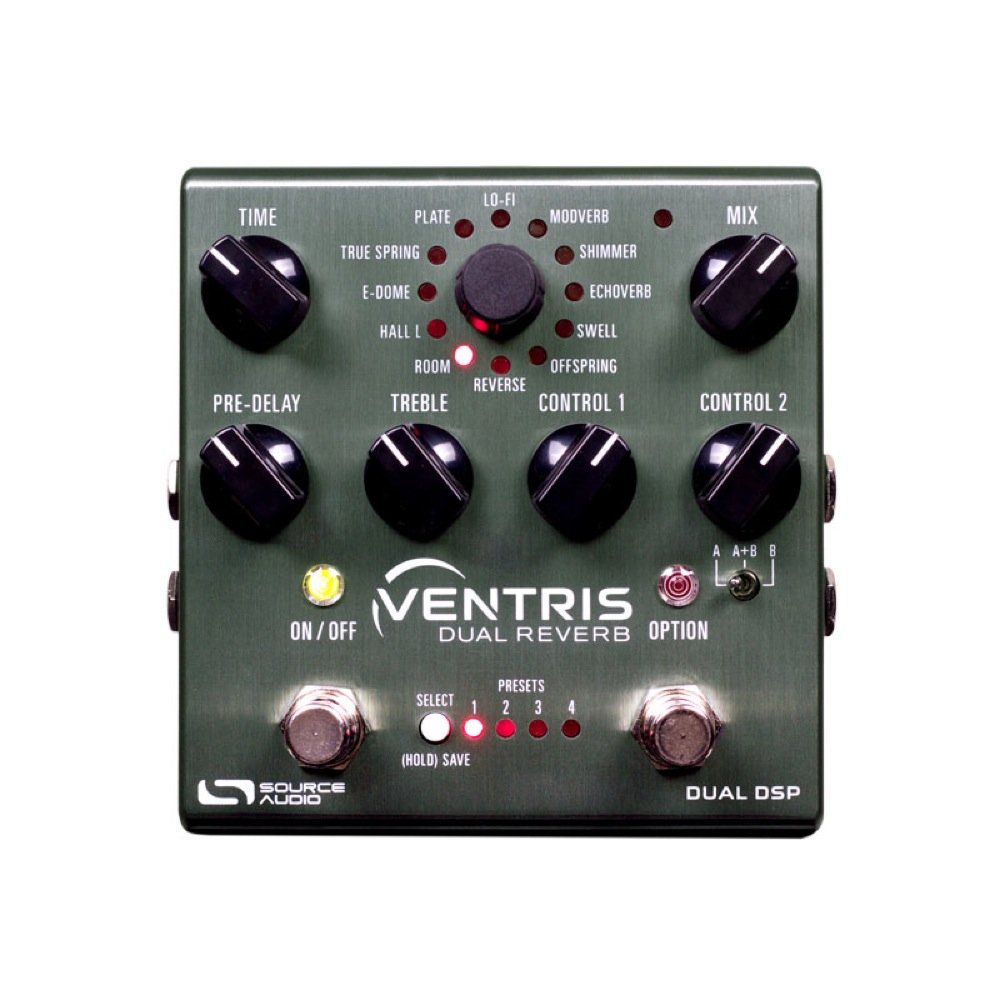 Amazon | Source Audio SA262 VENTRIS DUAL REVERB リバーブ ギター