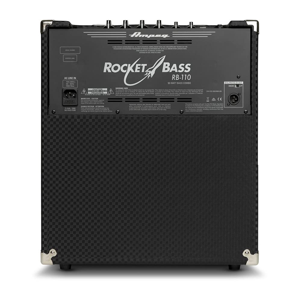 Amazon | アンペグ AMPEG ベースアンプコンボ 50W RB-110 | ベース